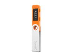 Ledger Nano S Plus denarnica za kriptovalute, USB-C, oranžna