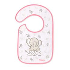 BabyOno Frotirni slinček, srednji, nepremočljiv slon 6m+