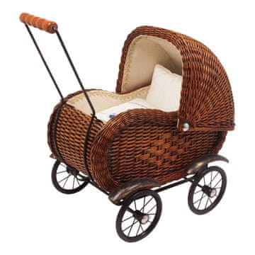 Legler majhna noga Pleteni voziček za lutke Elisabeth