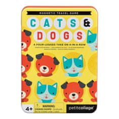 Petit collage Magnetna igra Mačke in psi