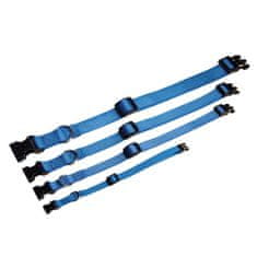 COBBYS PET  COBBYS PET Nastavljiva tekstilna pasja ovratnica 20-31cm/10mm modra