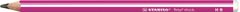 Stabilo STABILOtrio-thick grafitni 399/01HB roza Trikotno, debeljše oblike
