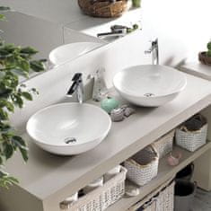 CeraStyle Umivalnik ZERO fi46 cm, bela sijaj