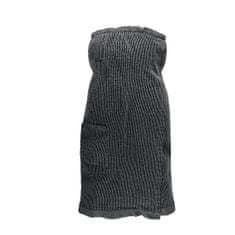 RENTO SARONG oblačilo za savno črn/siv 85x145 cm