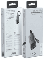 Linq adapter, RJ45, USB-C, aluminij, siv (LQ48023)