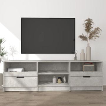 Vidaxl vidaXL TV stojalo betonsko sivo 150x33,5x45 cm