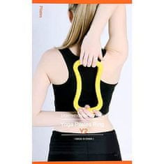 Merco Yoga Ring Soft fitnes pripomoček vijolična