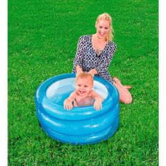 Bestway Napihljiv otroški bazen Mini 70x30 cm modri