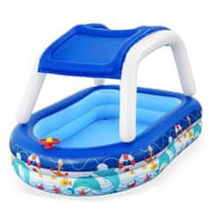 Bestway Napihljiv bazen Captain Family, premer 2,13 m x 1,55 m, višina 1,32 m