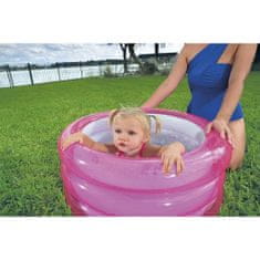 Bestway Napihljiv otroški bazen Mini 70x30 cm roza