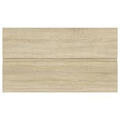 Vidaxl Omarica za umivalnik sonoma hrast 80x38,5x45 cm iverna plošča