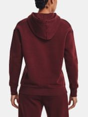 Under Armour Pulover Essential Fleece Hoodie-RED S