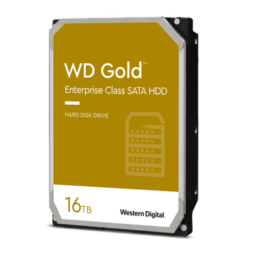 Western Digital Gold Enterprise Class trdi disk (HDD), 16 TB, 7200, 6Gb/s, SATA (WD161KRYZ)