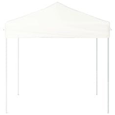 Vidaxl Zložljiv šotor za zabavo, 2x2 m, bel