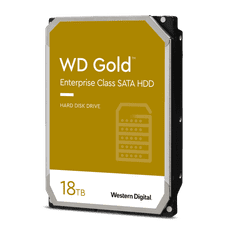Western Digital Gold Enterprise Class trdi disk (HDD), 18 TB, 7200, 6Gb/s, SATA (WD181KRYZ)
