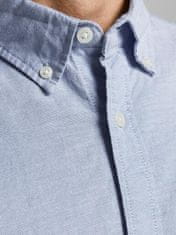Jack&Jones Moška srajca JJEOXFORD Slim Fit 12182486 Kašmir Blue (Velikost XL)