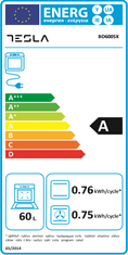 TESLA BO600SX vgradna pečica