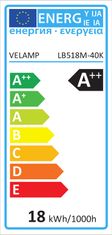Velamp Žarnica z žarilno nitko OPAL 18W, E27, 4000K