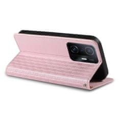 MG Magnet Strap knjižni usnjeni ovitek za Samsung Galaxy A13 5G, roza