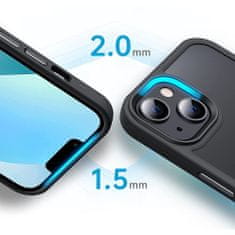 Tech-protect Magmat MagSafe ovitek za iPhone 13, črna
