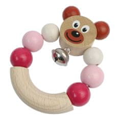 DETOA Medvedek rattle roza