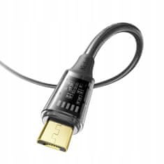 Mcdodo MCDODO MOČAN HITRI MICRO USB QC 4.0 3A 1,2 M TELEFONSKI KABEL ČRN CA-2100