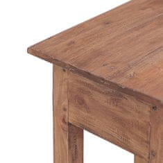 Vidaxl Stojalo za rože 30x30x75 cm trden predelan les