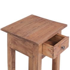 Vidaxl Stojalo za rože 30x30x75 cm trden predelan les