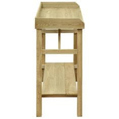 Vidaxl Vrtna miza za sajenje impregnirana borovina 75x40x90 cm