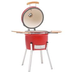 Vidaxl Kamado žar za dimljenje iz keramike 81 cm