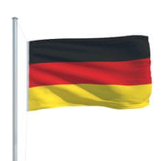 Vidaxl Nemška zastava 90x150 cm