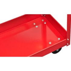 Vidaxl 2 x voziček za orodje 100 kg z 2 policama