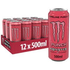 MONSTER ENERGY Pipeline Punch energijska pijača, 0,5 l pločevinke, 12 kosov