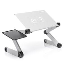 InnovaGoods Večnamenska nastavljiva miza za prenosni računalnik Omnible