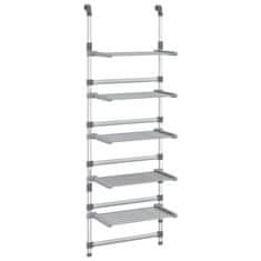 Vidaxl 5-nadstropno viseče stojalo za sušenje perila aluminij