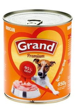 GRAND Dog Cons. Premium puran 850g