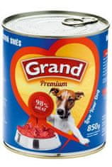 GRAND cons. mesna mešanica za pse 850g