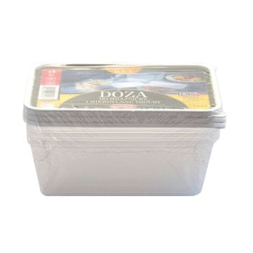 Kovovýroba Jeníkov Pravokotna škatla 0,9l 17,5x12,5x 6cm plastika (3 kosi)