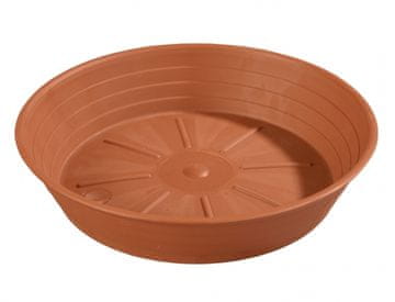 Cvetlični lonček podstavek PRIMAVERA plastika d46cm, terakota