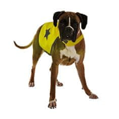 Duvo Odsevni jopič za psa 56cm rumene barve +