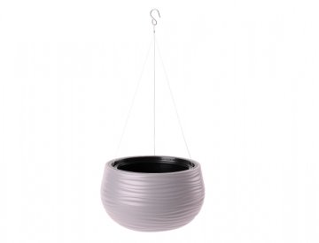 Viseča plastična posoda za cvetlični lonček SAHARA BALL d30x20cm