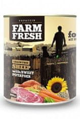 Farm Fresh Dog Ovca s sladkim krompirjem v konzervi 400g