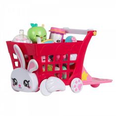 TM Toys Otroški nakupovalni voziček Kindi z dodatki