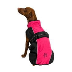 Vest Esmé XL črno-rožnata 50cm