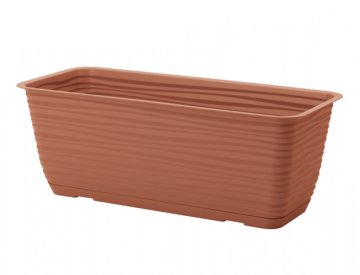Prtljažnik SAHARA + plastični krožnik 60 cm, terakota