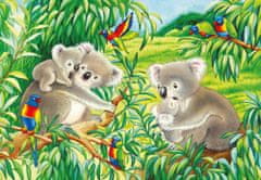 Ravensburger Puzzle - Ljubke koale in pande 2x24 kosov