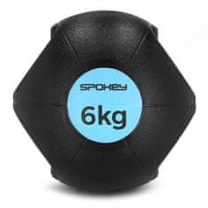 Spokey GRIPI Medicinbal z ročaji, 6 kg