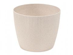 Lamela Pokrov za cvetlični lonec MAGNOLIA JUMPER ECO WOOD plastika d14x11cm
