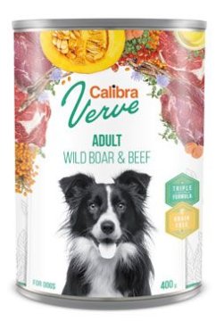 Dog Verve cons.GF Adult Wild Boar&amp;Beef 400g