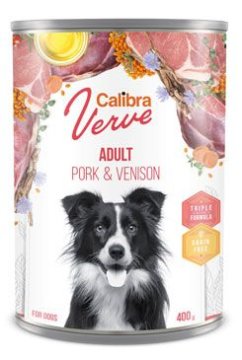 Dog Verve cons.GF Adult Pork&amp;Venison 400g